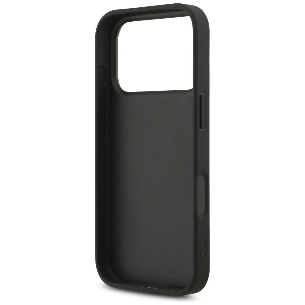 Etui Guess Fixed Glitter Big 4G do iPhone 17 Pro czarny